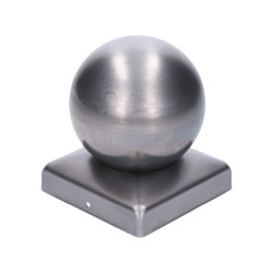 Strieška plechová, 100x100mm s guľou ø 80mm Strieška plechová, 100x100mm s guľou ø 80mm